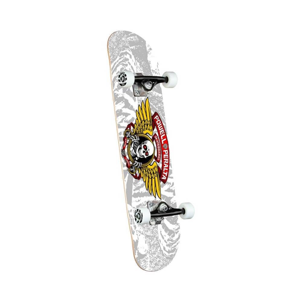 Powell Peralta Skateboard Complete Winged Ripper 8.0" x 31.45" Birch Silver 14" WB - 50-50 Skate Shop