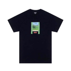 Hockey Skate Looking Glass Tee Black - 50-50 Skate Shop