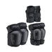 Pro Tec Street Gear Junior Skate Knee Elbow Wrist Guard 3 Pack Pads Black - 50-50 Skate Shop