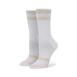 Stance Womens Classic Uncommon Crew Socks White - 50-50 Skate Shop