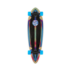 Santa Cruz Skateboard Complete Iridescent Dot Pintail Cruzer 9.2