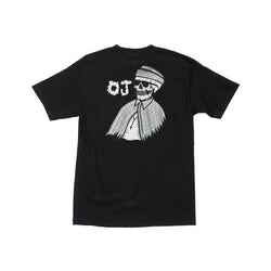 OJ Wheels Dressen Vato Short Sleeve Tee Black - 50-50 Skate Shop