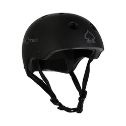 Pro Tec Classic Certified Skate Bike Helmet Matte Black - 50-50 Skate Shop