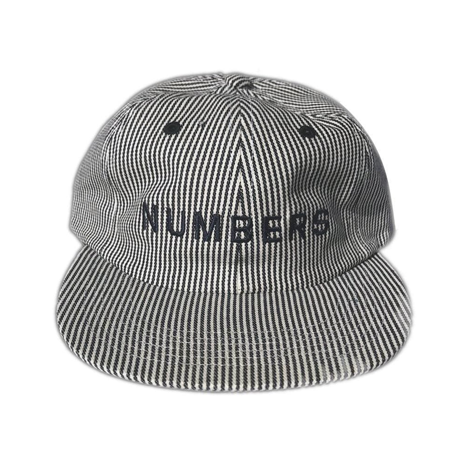 Numbers Edition Wordmark 6 Panel Hat Denim - 50-50 Skate Shop