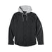 Emerica Cashus Hooded LS Flannel Black - 50-50 Skate Shop