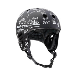 Pro Tec Classic Full Cut Certified Skate Bike Helmet Cult Black - 50-50 Skate Shop
