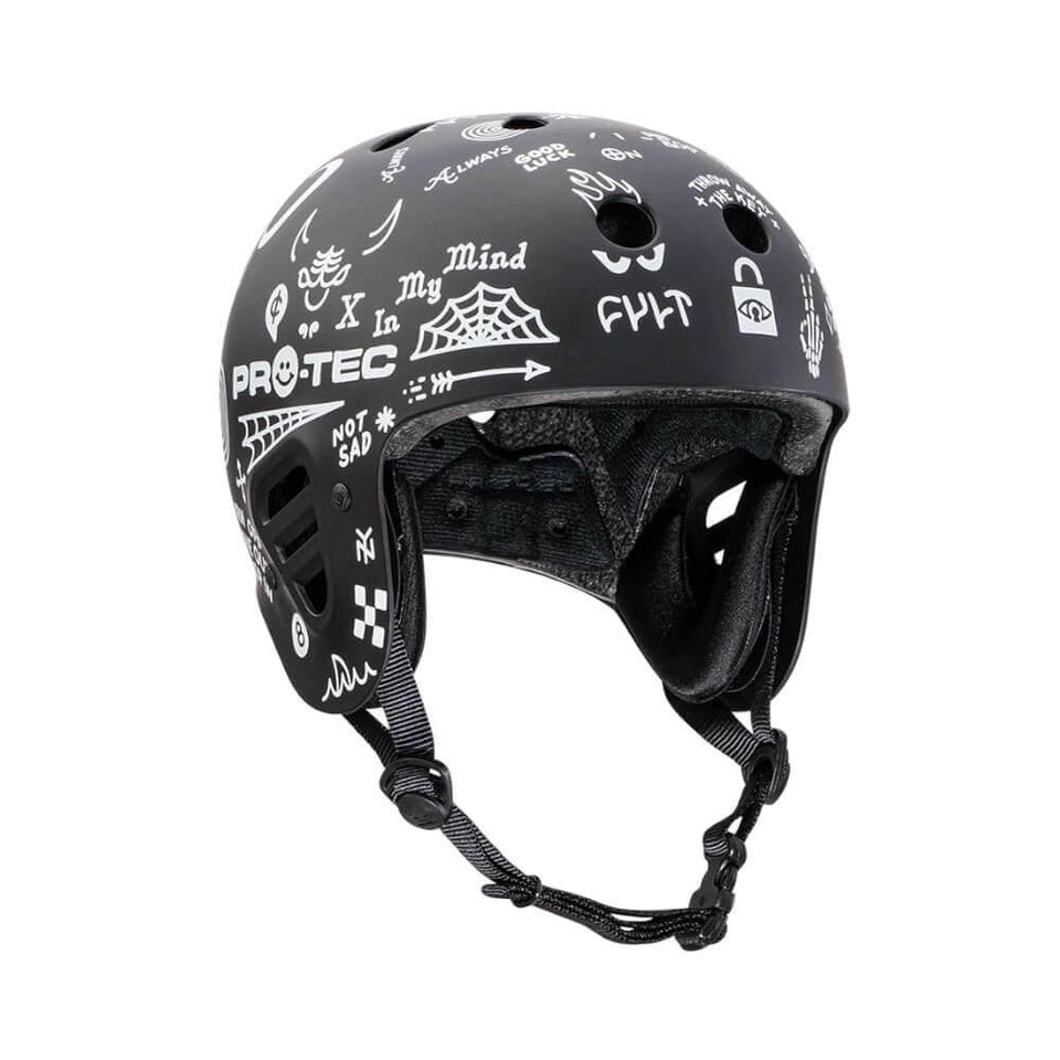Pro Tec Classic Full Cut Certified Skate Bike Helmet Cult Black - 50-50 Skate Shop