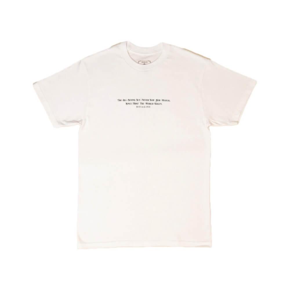Rosaline Romeo Tee White - 50-50 Skate Shop