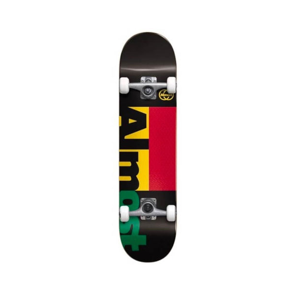 Almost Skateboard Complete Ivy League Premium Youth 7.375" x 29.75" Black 12.75" WB - 50-50 Skate Shop