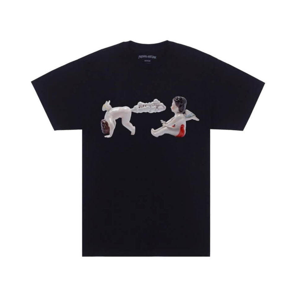 Fucking Awesome Skate Cherub Fart Tee Black - 50-50 Skate Shop