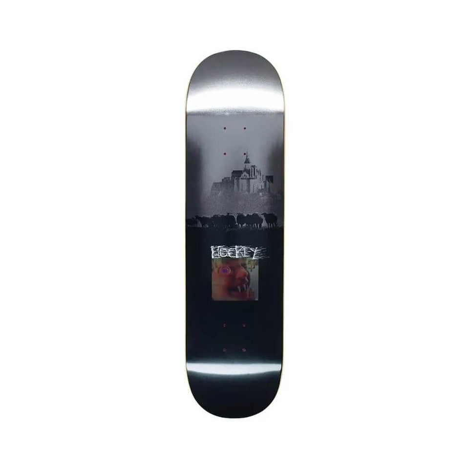Hockey Skateboard Deck Some Kind Of Ballad 8.2" x 31.79" Silver 14.1" WB - 50-50 Skate Shop
