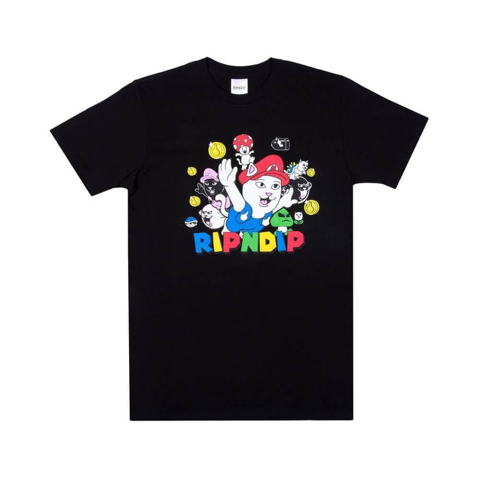 Ripndip Tee Nermio Black - 50-50 Skate Shop