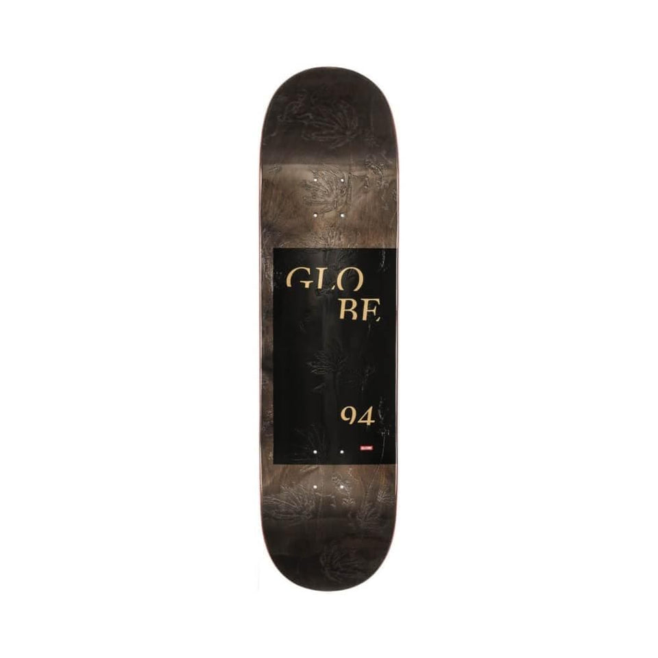 Globe Skateboard Deck G2 Typhoon 8.5" x 32.2" Black - 50-50 Skate Shop