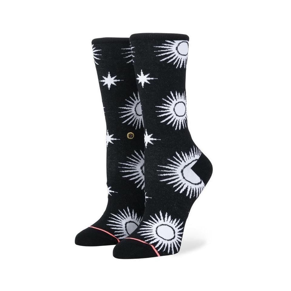 Stance Womens Rayz Everyday Socks Black - 50-50 Skate Shop