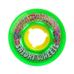 Satori Skateboard Wheels Lil Nugz 54mm 78a Green - Set of 4 - 50-50 Skate Shop