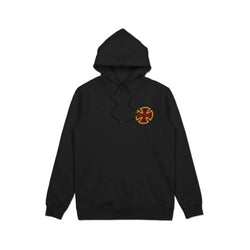 Independent T/C Speed Cross Youth Pop Hoodie Black - 50-50 Skate Shop