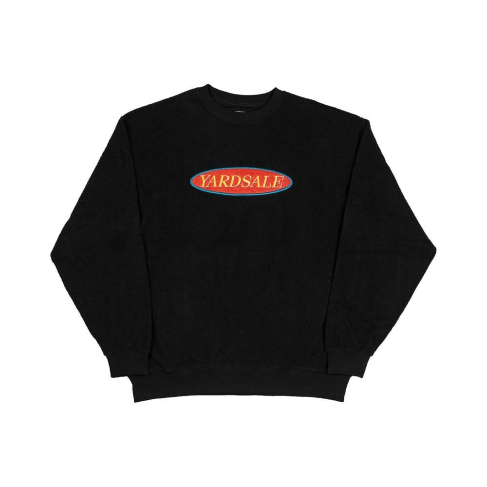 Yardsale Skate Phase Inside Out Champ Crewneck Black - 50-50 Skate Shop