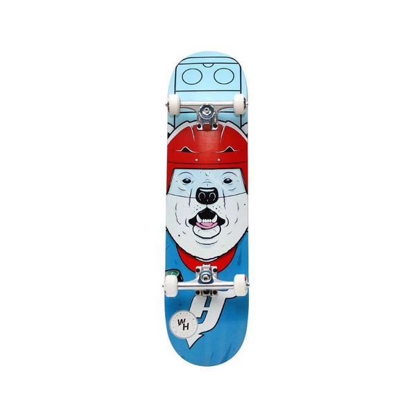 Holiday Skateboards Complete Sporting Animal Polar Bear 8.0" x 32" 14.25" WB - 50-50 Skate Shop