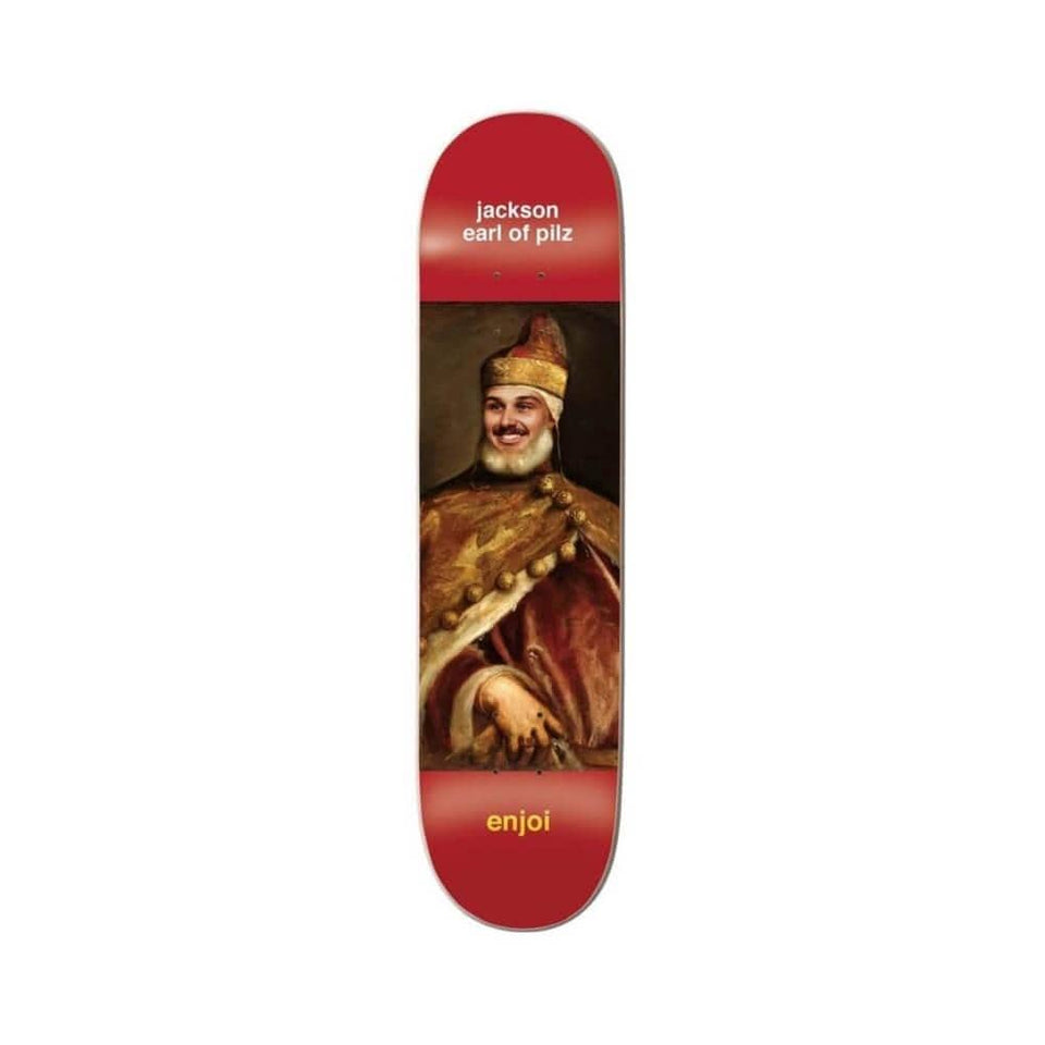 Enjoi Skateboard Deck Renaissance Impact Light 8.25" x 31.9" Jackson Pilz 14.25" WB - 50-50 Skate Shop