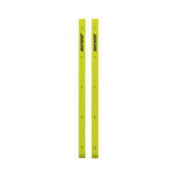 Santa Cruz Skateboard Slimline Rails Neon Yellow - Set of 2 - 50-50 Skate Shop