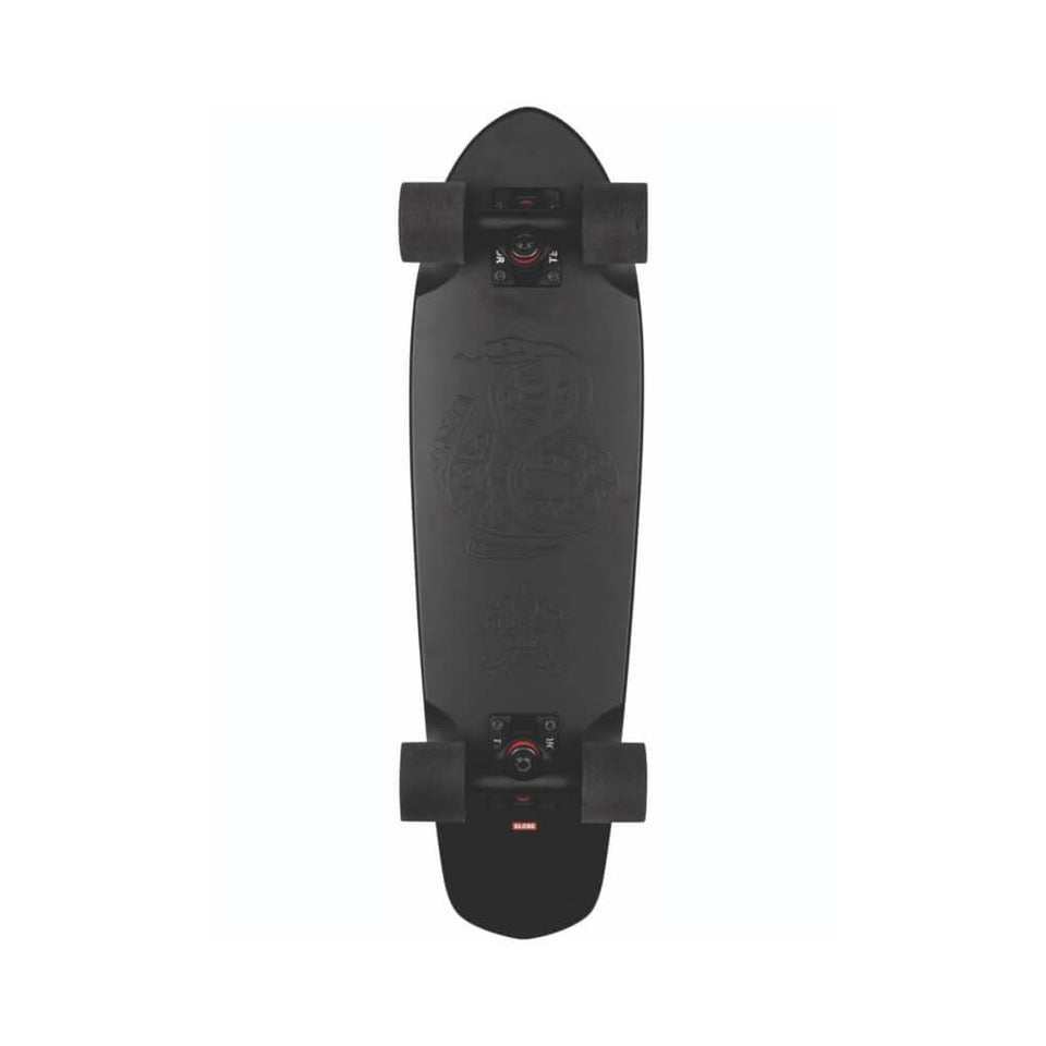 Globe Skateboard Complete Blazer 26" Black The F Out - 50-50 Skate Shop