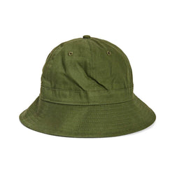 XLarge Herringbone Boonie Bell Bucket Hat Military Green - 50-50 Skate Shop