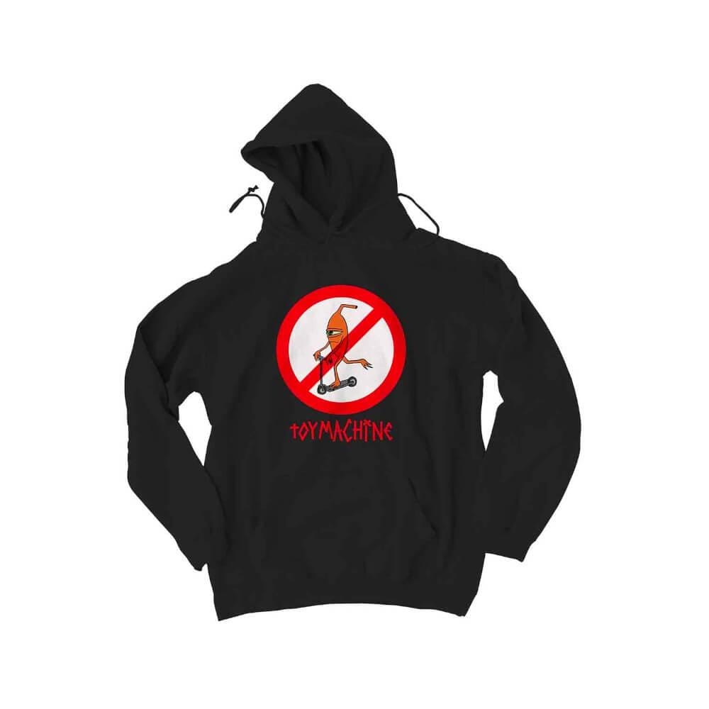 Toy Machine No Scooter Hoodie Black - 50-50 Skate Shop