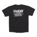 Vans Distortion Type Short Sleeve Tee Black - 50-50 Skate Shop