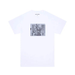 Fucking Awesome Skate Perspective Statue Tee White - 50-50 Skate Shop