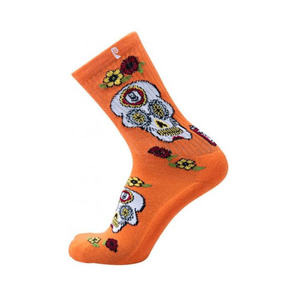 Psockadelic Socks Cole Orange Single Pair - 50-50 Skate Shop