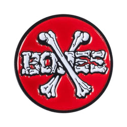 Powell Peralta Lapel Pin Cross Bones - 50-50 Skate Shop