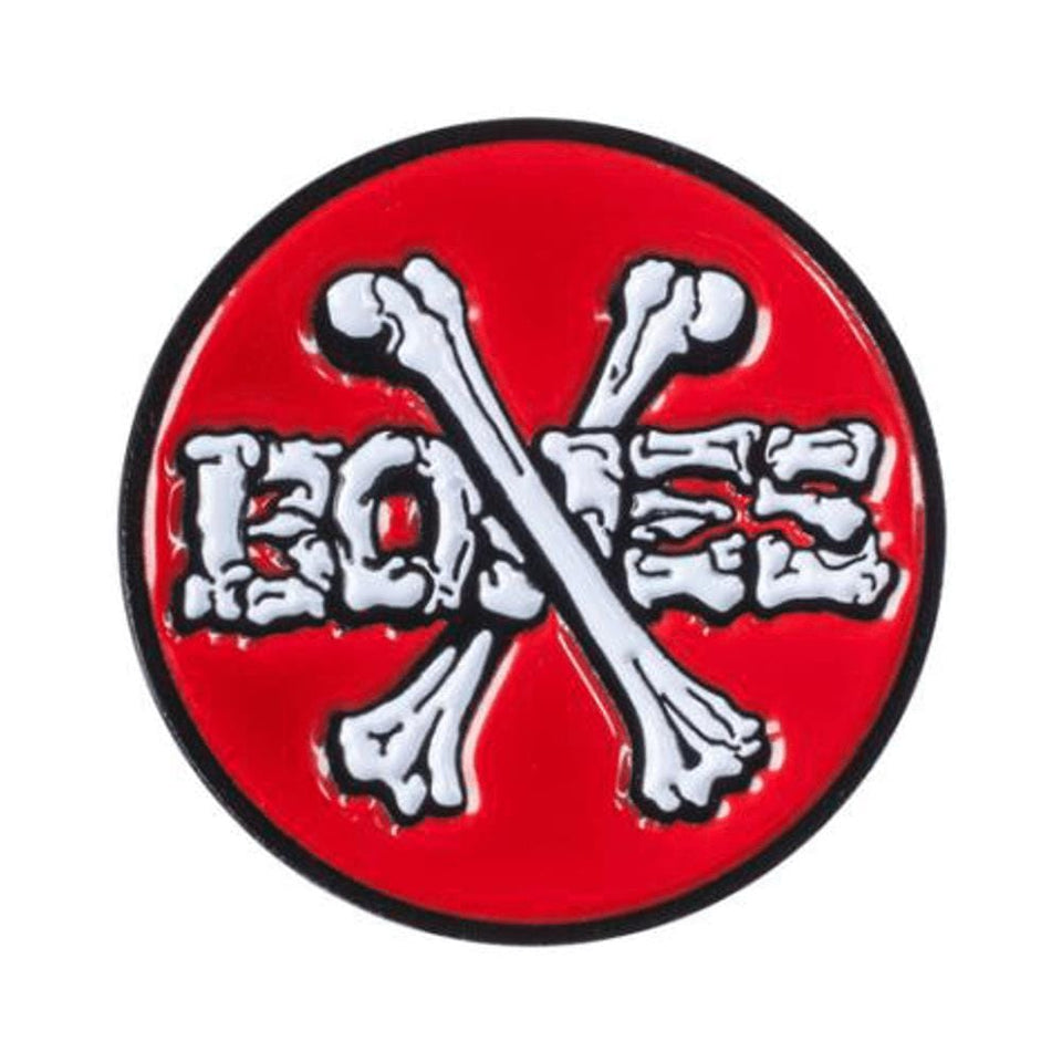 Powell Peralta Lapel Pin Cross Bones - 50-50 Skate Shop