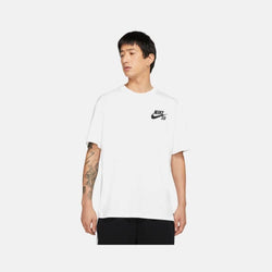 Nike SB Skate Tee Logo White Black - 50-50 Skate Shop
