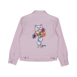 Ripndip Nercasso Flower Denim Jacket Pink - 50-50 Skate Shop