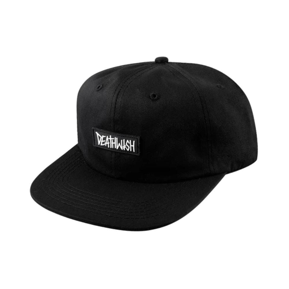 Deathwish Cap Deathspray Snapback Rubber Black - 50-50 Skate Shop