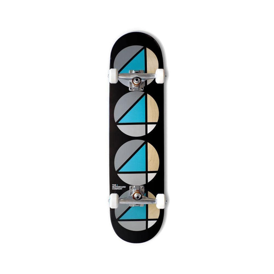 The 4 Skateboard Complete 8.25" x 31.8" Black - 50-50 Skate Shop