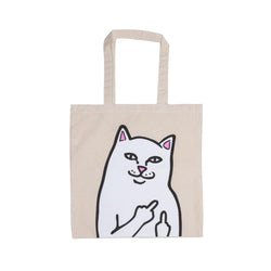 Ripndip Lord Nermal Tote Bag Natural Canvas - 50-50 Skate Shop
