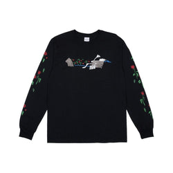 Ripndip Max Nermal Long Sleeve Tee Black - 50-50 Skate Shop