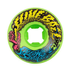 Santa Cruz Skateboard Wheels Slimeballs Vomit Mini 54mm Green 97A - 50-50 Skate Shop