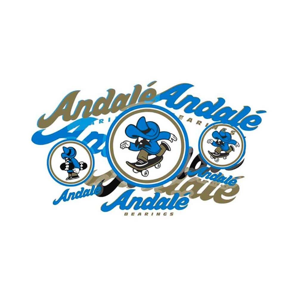 Andale Multipack Sticker 10 Pack - 50-50 Skate Shop