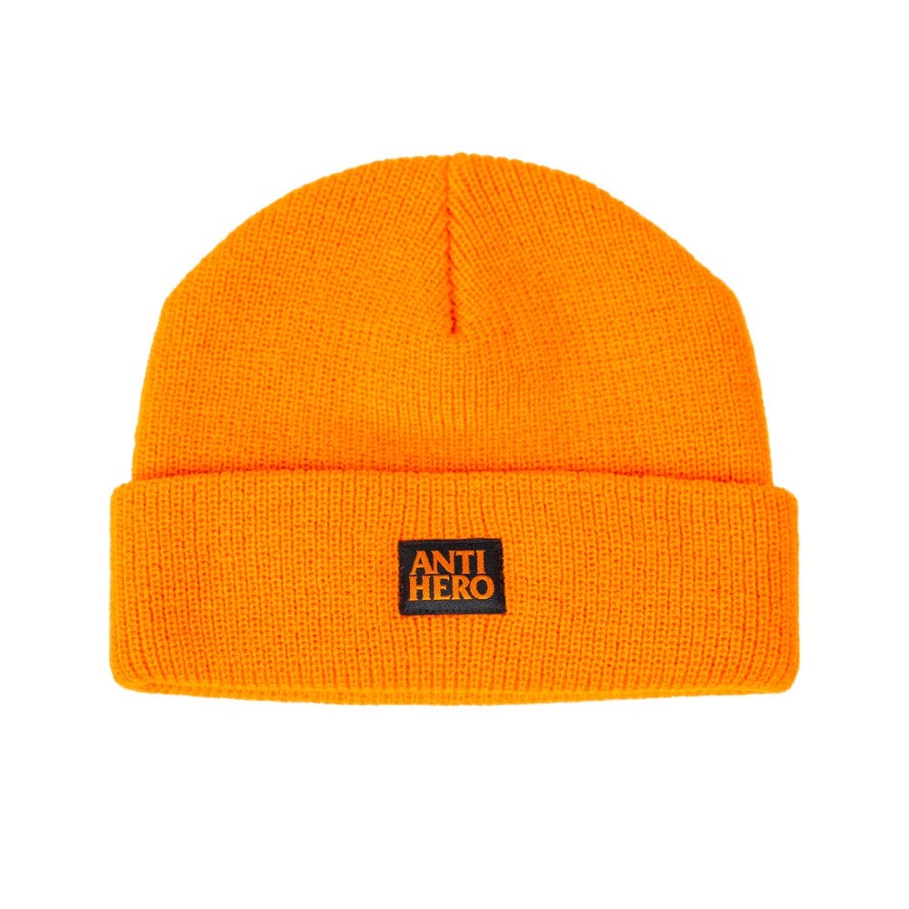 Anti Hero Skate Beanie LIL Blackhero Orange - 50-50 Skate Shop