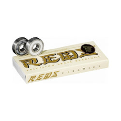 Bones Ceramic Super Reds Skateboard Bearings (8 PACK) - 50-50 Skate Shop