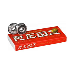 Bones Super Reds Skateboard Bearings (8 Pack) - 50-50 Skate Shop