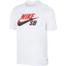 Nike SB Dri-FIT Logo NBA Tee White Black University Red - 50-50 Skate Shop