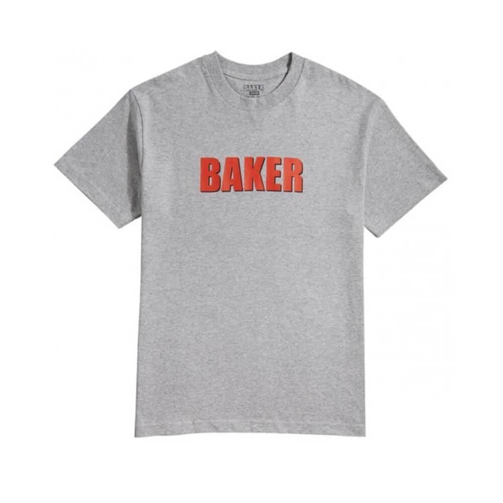 Baker Skate Impact Tee Grey - 50-50 Skate Shop
