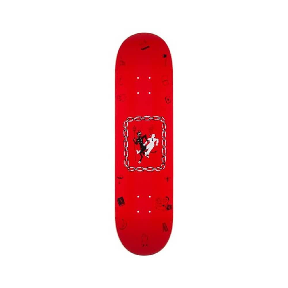 Baker Skateboard Deck Riley Hawk Superstitions Mellow Concave 8.3875" x 32" Red 14.5" WB - 50-50 Skate Shop
