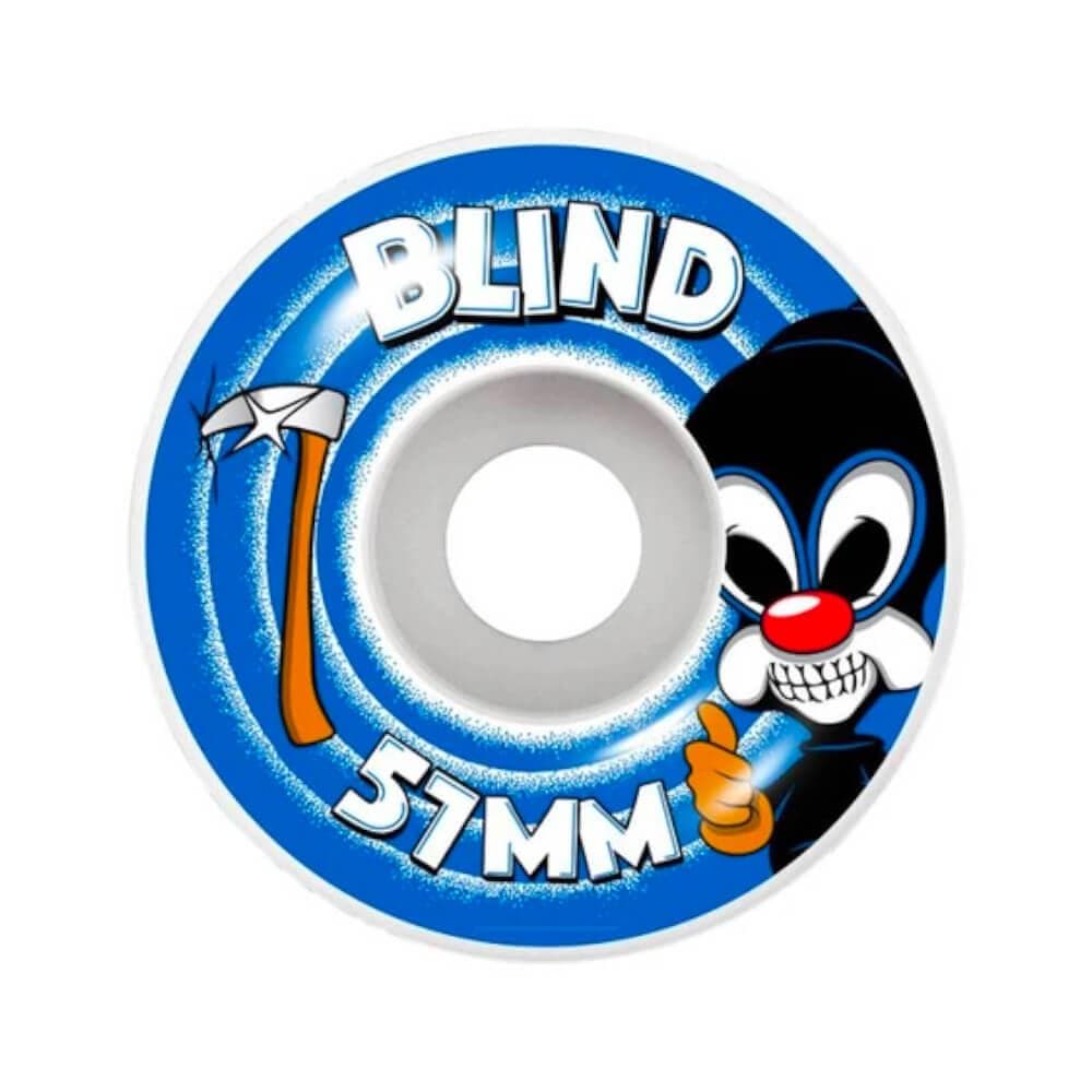 Blind Skateboard Wheels Reaper Impersonator 51mm 99A Blue - 50-50 Skate Shop