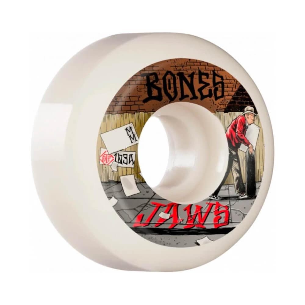 Bones Skateboard Wheels STF V5 Homoki Down 4 Life 52mm 103a Sidecut - Set of 4 - 50-50 Skate Shop
