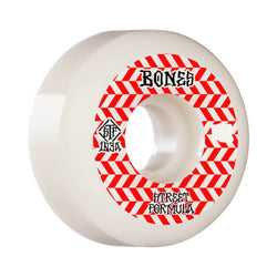 Bones Skateboard Wheels STF V5 Sidecuts Patterns 55mm x 103A Red - 50-50 Skate Shop
