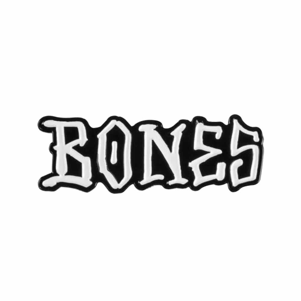 Bones Wheels Lapel Pin Bones Logo - 50-50 Skate Shop